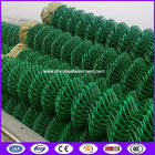 Green color ASTM A392 4*50ft 5 foot chain link fence with fence post