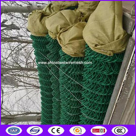 Green color 60x60 opening black chain link fence cost for architecture