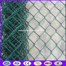 Green color 60x60 opening black chain link fence cost for architecture