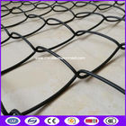 Black Vinly  50mm hole 12 gauge 8 foot cheap vinyl coated diamond chain link fence mesh