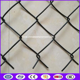 Black Color PVC Chain Link Fence 50mm*50mm made in cina