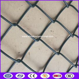 Black Color PVC Chain Link Fence 50mm*50mm made in cina