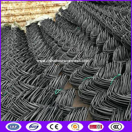 Black Color PVC Chain Link Fence 50mm*50mm made in cina