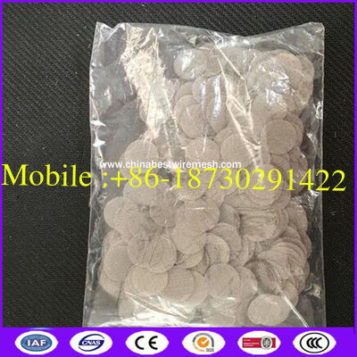Smooth Surface Tobacco Smoke Filter Screen Mesh Prevent Clogging For Pipe