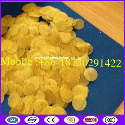 Brass Wire Smoking Pipe Screen Mesh for Improved Airflow in Tobacco Accessories