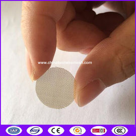 cigarettes stainless steel silver filter screens mesh with round shape from China factory