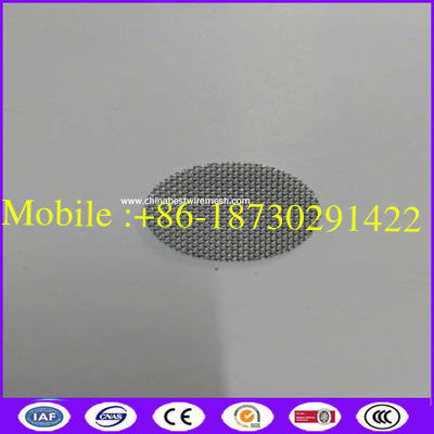 Round Stainless Steel 304 Tobacco Smoke Filter Screen Mesh For Pipe Combustion Support