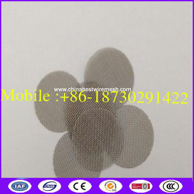 Stainless 304 Brass Wire Tobacco Pipe Filter Screen Mesh Smoking Accessories ISO CE Certified