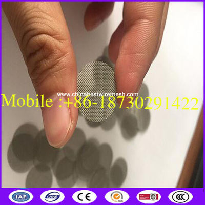 Stainless 304 Steel and Brass Wire Mesh Filter Screens for Smoking Pipes 100 Pack