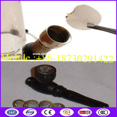 Stainless 304 Brass Wire Smoking Pipe Screen Mesh for Improved Airflow Consistency
