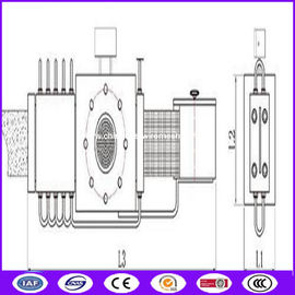 China 260X40 mesh 97mm Automatic Continous Belt Screen Filter Mesh with Fine filtration