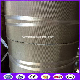 China 132x17mesh 130mm Automatic Continous Belt Screen Filter Mesh with Fine filtration