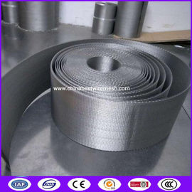 China SS304 152x30 mesh 0.15mX10m Automatic Continous Belt Screen Filter Mesh