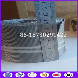 100mm height 10 meter long belt mesh for plastic extruder changer machine