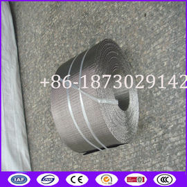 100mm height 10 meter long belt mesh for plastic extruder changer machine