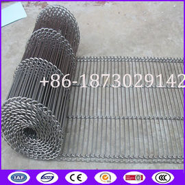 Chocolate enrobing Conveyor Metal Mesh Belt made in China