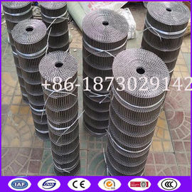 Chocolate enrobing Conveyor Metal Mesh Belt made in China