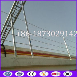 1-6 Meter Long Straight Line Concertina Razor Babred Wire Used In Electricity Fence