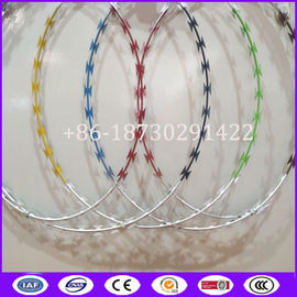 450mm, 600mm, 900mm, 960mm, 980mm Coil Diameter Fencing Concertina Wire Roll