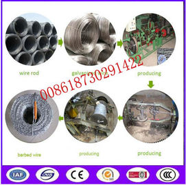 Hot Dipped Galvanized Babred Wire with best quality in Chinba