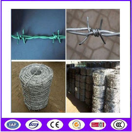 Anti Climb Galvanized Double Barbed Wire