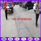 High Tensile Galvanized Steel Wire Welded Gabion Box Wear And Abrasion Resistance for stone keeping