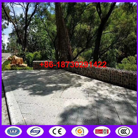 1 m high Professional Welded Wire Galfan Galvanised 75mm x 75mm Mesh Type Gabion for wall