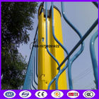 3m Peach Shape  pole along with Triangle Bending Panel from China as fence application