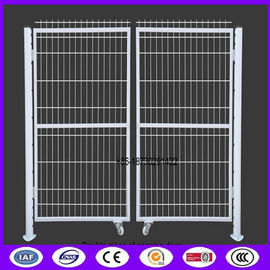 Double piece of door opening Peach Shape tube fence gate from China as fence application