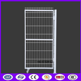 Double piece of door opening Peach Shape tube fence gate from China as fence application