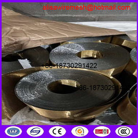 110 mesh copper clad steel wire Continous filter belt screens for  Italy screen changer machine