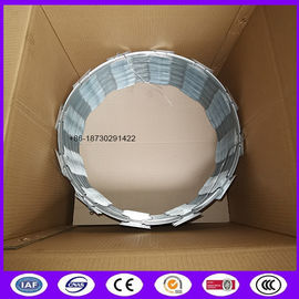 Cbt-65 450mm 50 Feet Length Galvanized Steel Razor Wire Ribbon for Military