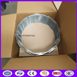 Cbt-65 450mm 50 Feet Length Galvanized Steel Razor Wire Ribbon for Military