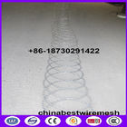 500mm coil diameter flat panel razor wire for wall top installation