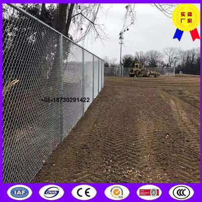 Hot dipped galvanized Privacy Diamond wire mesh fencing as  wall enclosing house with high security