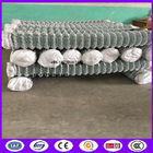 Low cost silver color iron chain link mesh for encircling wasteland with high recycling value and easy installing
