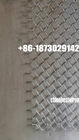 hot dipped galvanized 2.2mm x 25mm opening chain link fence roll mesh