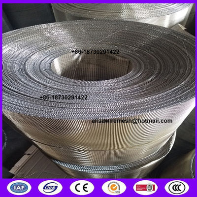 90 micron copper wire mesh belt of reverse dutch weaving  in 300mm width for HDPE production