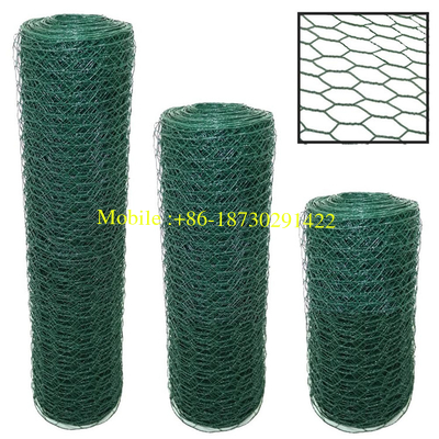 13mmx13mm PVC Coated Hexagonal Chicken Wire Mesh