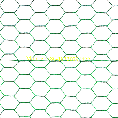 13mmx13mm PVC Coated Hexagonal Chicken Wire Mesh