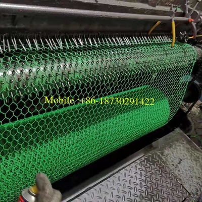 40mmx40mm PVC Coated Hexagonal Chicken Wire Mesh