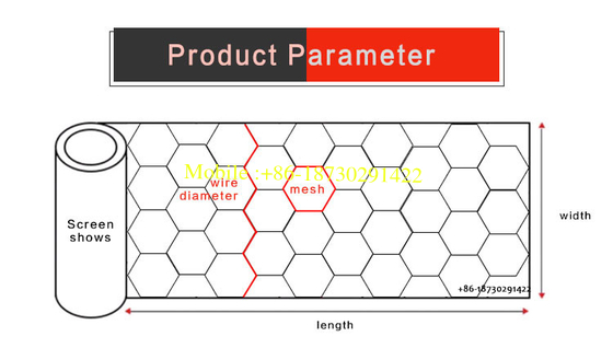 25mmx25mm Hexagonal Chicken Wire Mesh