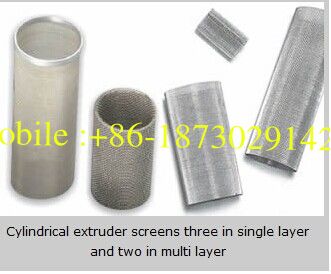 Cylindrical Extruder Screen