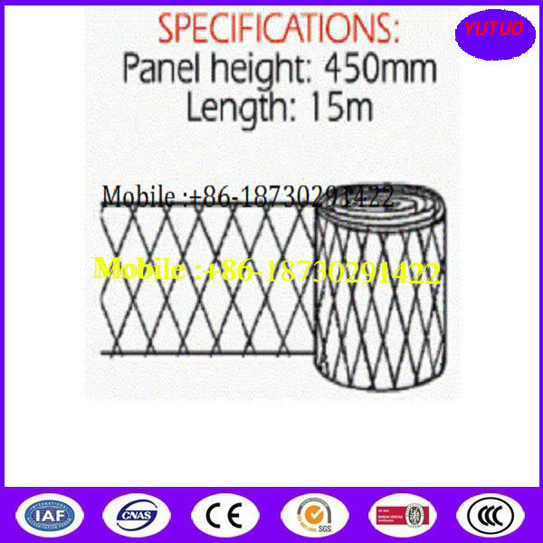Razor Strip -Combination of Weld Mesh with a Highly Effective Anti-Intrusion Topping