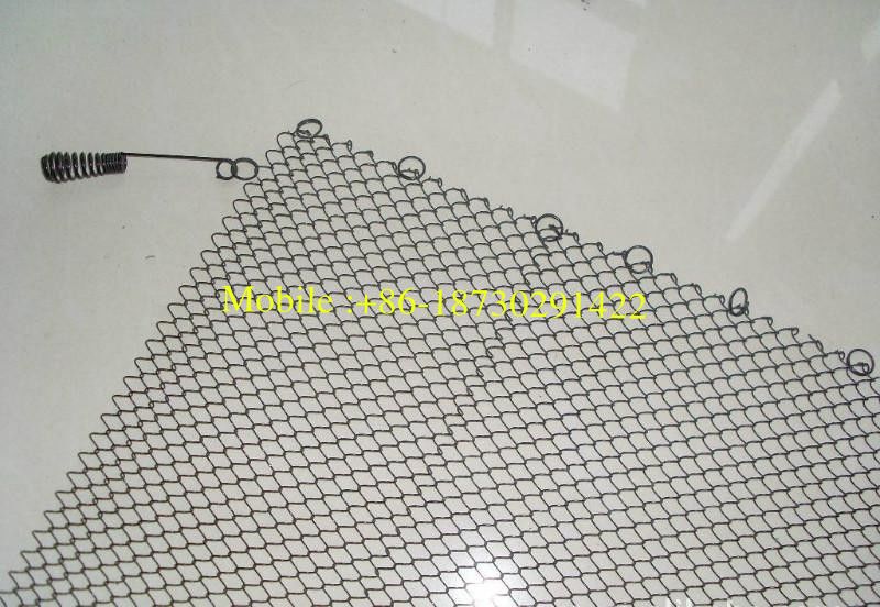 40mm*40mm diamond galvanized Chain Link Fence for Chicken Farm ( direct factory )