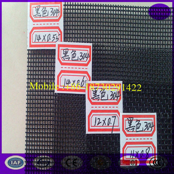 SS316 11 Mesh Stainless Steel Theft Proof Window Screen