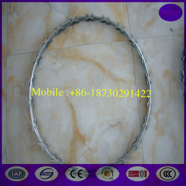 90cm coil diameter Razor Barbed Wire for egypt