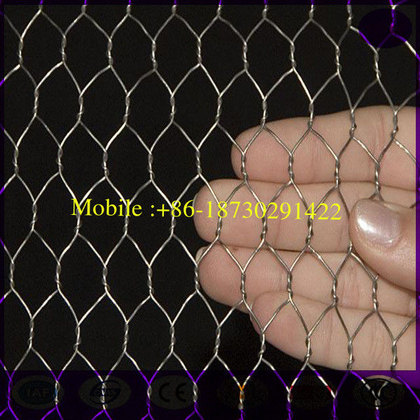 1/2" or 1" mesh hole Durable Chicken Wire Mesh , Hot Dipped Poultry Netting Fence
