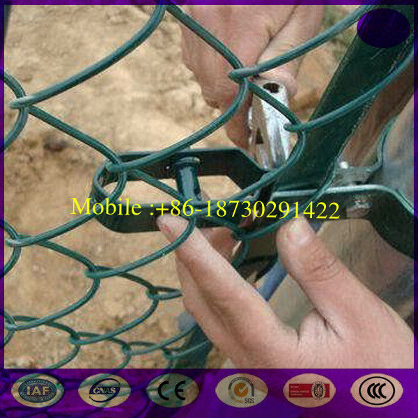 Plastic/ vinyl coated chain link fence
