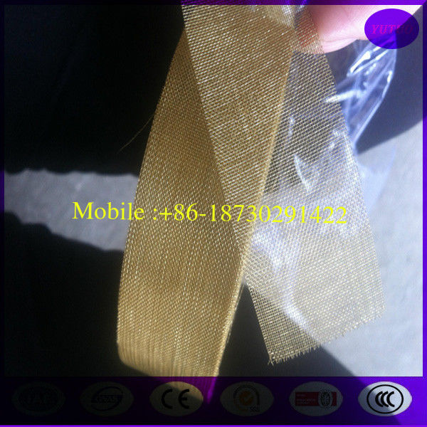 16 mesh ,wire dia 0.35mm, aperture 1.30mm plain weave brass wire mesh